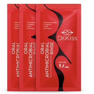 Dr. Kiss Antimicrobial Oral Rinse — 3 Sachets Pack