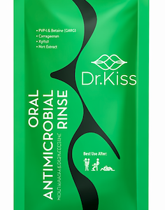 Dr. Kiss Antimicrobial Oral Rinse — Apple Fresh (Single Sachet)