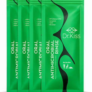 Dr. Kiss Antimicrobial Oral Rinse — Apple Fresh (4 Sachets Pack)